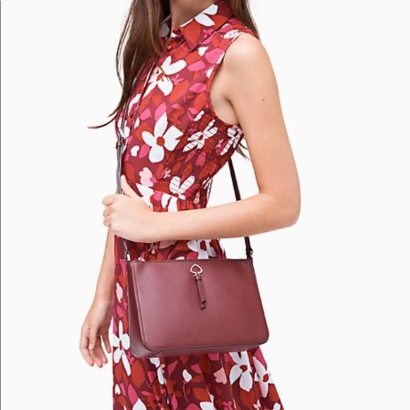 Kate spade adel medium top zip crossbody - Picture 2 of 5